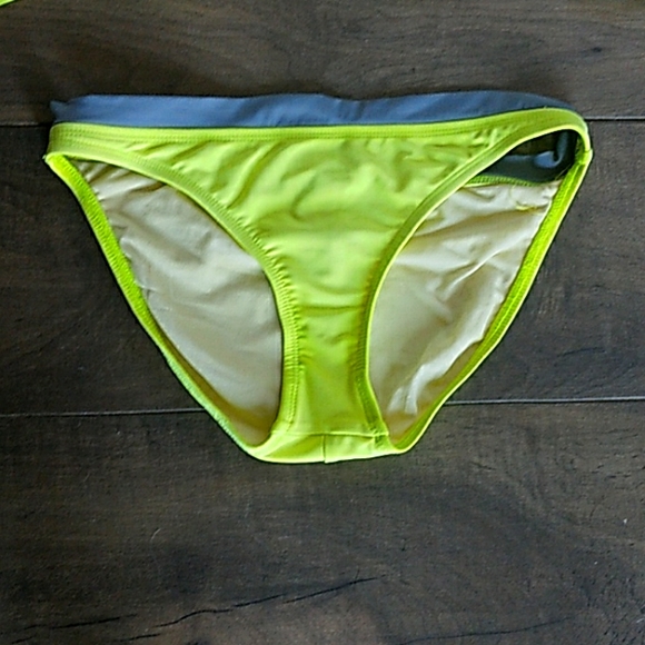 VICTORIA'S SECRET NEON YELLOW BIKINI 34B/M - Picture 3 of 8